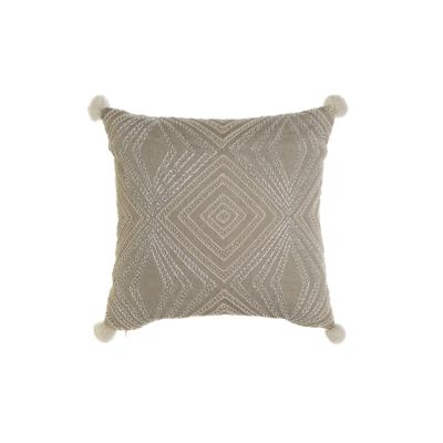 Kussenhoes DKD Home Decor Grijs 50 x 1 x 50 cm