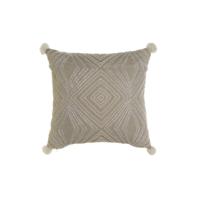 Kussenhoes DKD Home Decor Grijs 50 x 1 x 50 cm - thumbnail