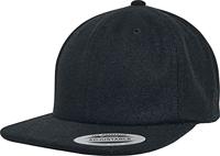 Flexfit FX6502MC Melton Cap - Black - One Size - thumbnail