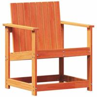 3-delige Loungeset massief grenenhout wasbruin - thumbnail