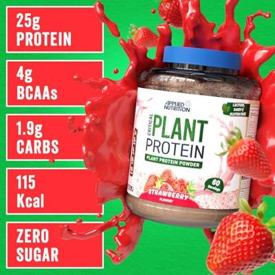 Applied Nutrition Critical Plant Protein Strawberry (1800 g)