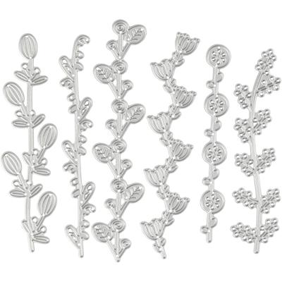 Creativ Company Stans- en embossing mallen, bloemen ranken, afm 143x123 mm, 1 stuk
