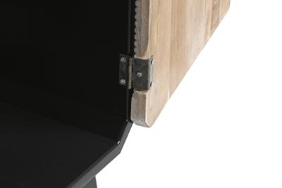 Tv-meubel DKD Home Decor 120 x 50 x 58 cm Zwart Hout Tv-meubel DKD Home Decor 120 x 50 x 58 cm Zwart Hout