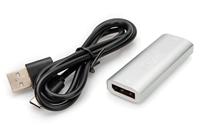 Digitus DS-55524 DisplayPort Adapter [1x DisplayPort bus - 1x DisplayPort bus] Zilver 4K UHD - thumbnail