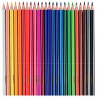 Stylex Driehoekige Kleurpotloden 24 Kleuren - thumbnail
