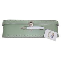 Playwood kartonnen koffer set groen, 3st. - thumbnail