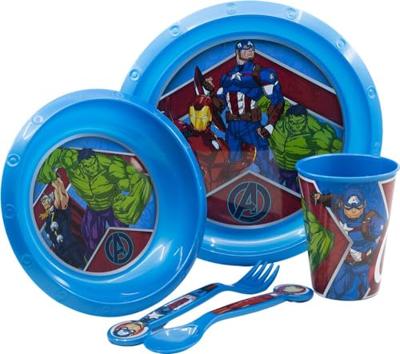 Kinderservies The Avengers CZ11309 Plastic (5 Onderdelen)