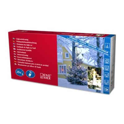 Kerstboomverlichting met 35 kaarslampen outdoor