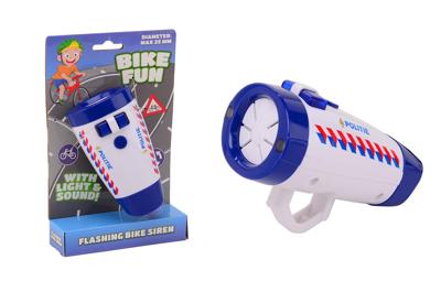 Bikefun Bike fun led lamp politie met sirene Bikefun Bike fun led lamp politie met sirene