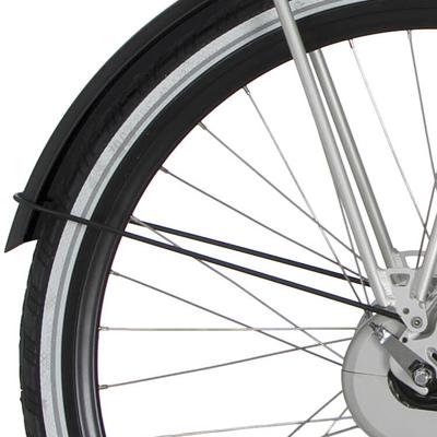 Cortina spatbordstang achter 28 e-wave black matt