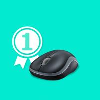 Logitech M185 muis Ambidextrous RF Draadloos Optisch 1000 DPI - thumbnail