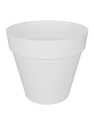 Elho loft urban rond weels bloempot 50 cm wit Elho loft urban rond weels bloempot 50 cm wit