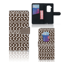 Motorola One Zoom Telefoon Hoesje Aztec Brown - thumbnail