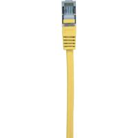 Renkforce RF-5153668 RJ45 Netwerkkabel, patchkabel CAT 6A S/FTP 3.00 m Geel Snagless, Vlambestendig 1 stuk(s) - thumbnail