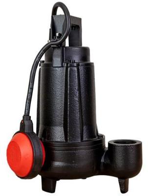 Dompelpomp Vortex - KIN pumps BKL 1.5 M/A - Met drijvende vlotter - gietijzer - 230 volt (Max. capaciteit 10,8m�/h)