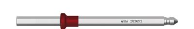 Wiha 283693020 Wisselschacht zeskant voor momentschroevendraaiers met sleutelgreep 2.0 mm x 75 mm - 38802