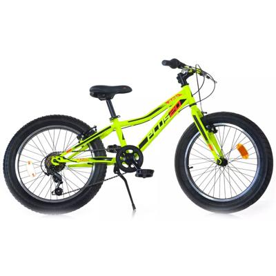 Dino Bikes Plus 20 inch 36 cm junior 6v v-brakes lime