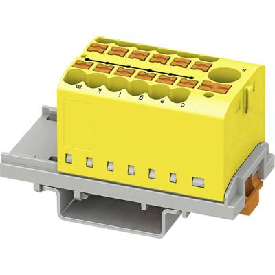 Phoenix Contact 3273094 Verdeelblok 28.6 mm Spanveer Geel 8 stuk(s) Phoenix Contact 3273094 Verdeelblok 28.6 mm Spanveer Geel 8 stuk(s)