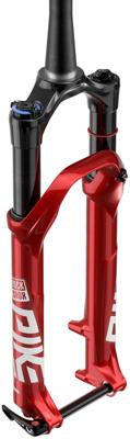ROCKSHOX verende voorvork "pike dj" susp. fork rs pike dj red 100mm travel ROCKSHOX verende voorvork "pike dj" susp. fork rs pike dj red 100mm travel