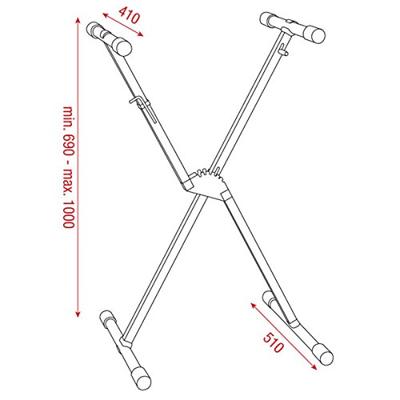 Showgear Showgear Keyboard Stand