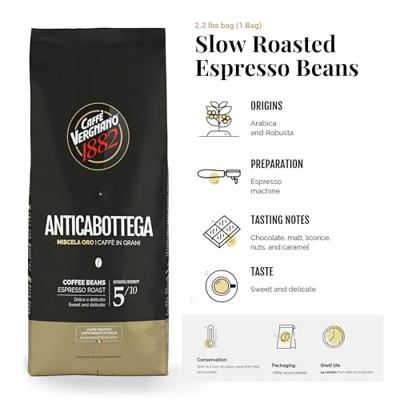 Caffè Vergnano 1882 - Antica bottega Bonen - 1kg Caffè Vergnano 1882 - Antica bottega Bonen - 1kg