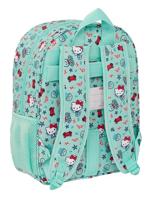 Schoolrugzak Hello Kitty Sea lovers Turkoois 26 x 34 x 11 cm - thumbnail