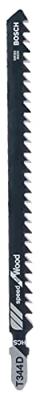 Bosch Accessories 2609256720 Decoupeerzaagblad HCS, T 344 D Speed for Wood 2 stuk(s)