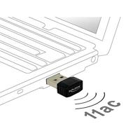 DeLOCK USB 2.0 Dual Band WLAN Nano Stick wlan adapter - thumbnail