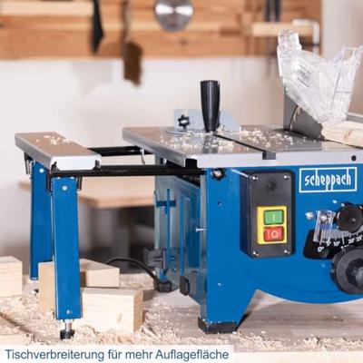 Scheppach Tafelcirkelzaag 8" HS80 | Ø210MM | 230V | 1200W - 5901302901 - thumbnail
