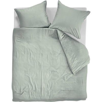 At Home At Home by Beddinghouse Optimism Dekbedovertrek - Blue Grey 200x200/220 cm