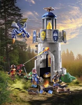 PLAYMOBIL Novelmore riddertoren met smid en draak 71483 - thumbnail