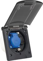 AS Schwabe 62475 Stopcontact (inbouw) IP44 Antraciet-grijs - thumbnail