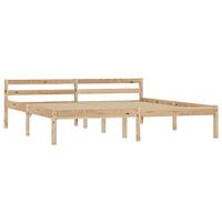 VidaXL Bedframe massief grenenhout 160x200 cm - thumbnail