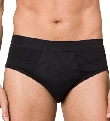 6 stuks heren slips met gulp - Voordeelverpakking - Katoenen Heren onderbroek met sluiting - ondergoed heren