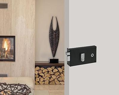 Horizontaal opbouwslot met linkervolger - YALE - YAH36G - Kaki - 2 sleutels meegeleverd