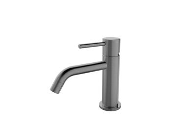 Wiesbaden Wastafelmengkraan Opbouw Style Uitloop 6.5 cm 1-hendel Gunmetal