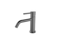 Wiesbaden Wastafelmengkraan Opbouw Style Uitloop 6.5 cm 1-hendel Gunmetal - thumbnail