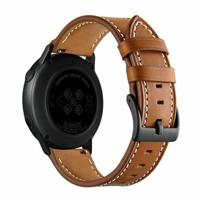 Garmin Venu / Sq / Sq2 / 2 plus - lederen bandje - Bruin - thumbnail