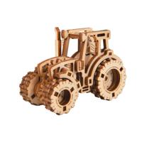 Wooden City modelbouwset tractor Superfast 7,5 cm hout naturel - thumbnail