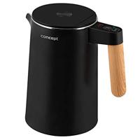 Waterkoker dubbelwandig 1,5 L Concept Zwart RK 3301 - thumbnail