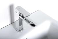 Wastafelmengkraan Sapho Mixona 1-hendel Recht 14.6 cm Chroom Sapho - thumbnail