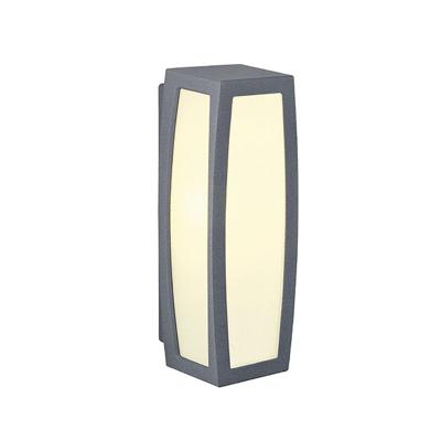Wandlamp MERIDIAN BOX antraciet 1xE27, met bewegingssensor