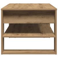 Salontafel artisanaal eikenkleurig 102 x 55 x 45 cm - thumbnail