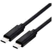 VALUE USB4 Gen2x2 Kabel, C-C, M/M, 4K UHD-1, 20Gbit/s, 100W, zwart, 2 m - thumbnail