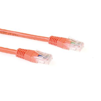ACT IB4301 U/UTP CAT6A Patchkabel Oranje - 1 meter