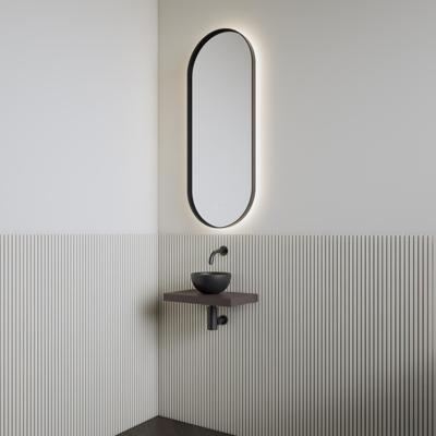 Fonteinset | BWS Leto | Planchet Mokka Bruin | Waskom Mat Zwart