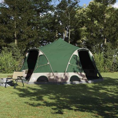Koepeltent met dak met opslag Groen 505 x 450 x 248 cm