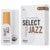 D'Addario Woodwinds ORRS10ASX3S Organic Select Jazz Altsaxofoonriet, 3 Soft, 10-pack, Unfiled - thumbnail