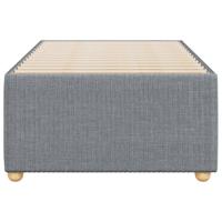 Bedframe zonder matras 90x200 cm stof lichtgrijs - thumbnail