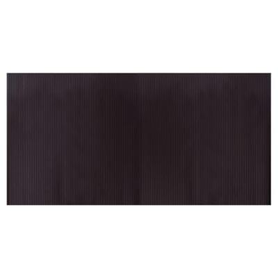 Vloerkleed rechthoekig 100x200 cm bamboe donkerbruin - thumbnail